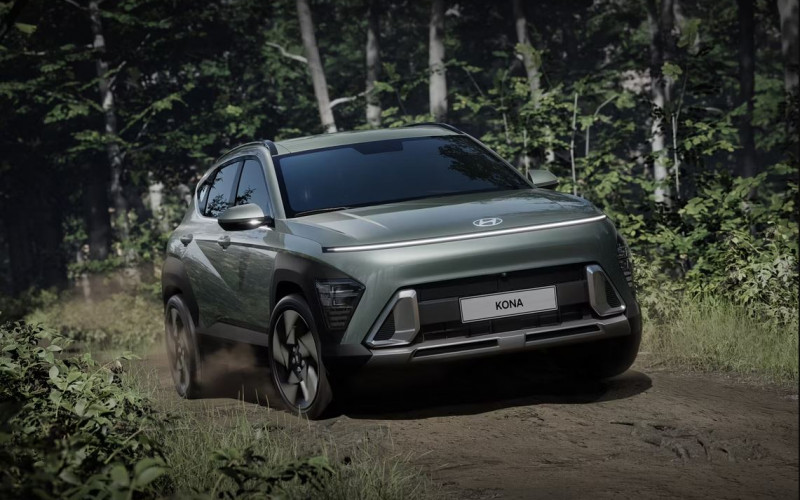 Hyundai Kona gerokai patobulintas ir padidinta vidaus erdvė.